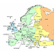 Europe Map View Thumbnail