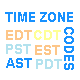 Time Zone Codes