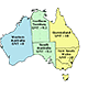 Australia Map View Thumbnail