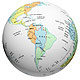 South America Globe View Thumbnail